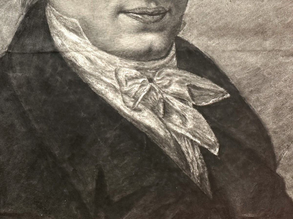 Louise Basbayon Du Maine, Portrait Of Monsieur Basbayon Du Maine, 1845-photo-1