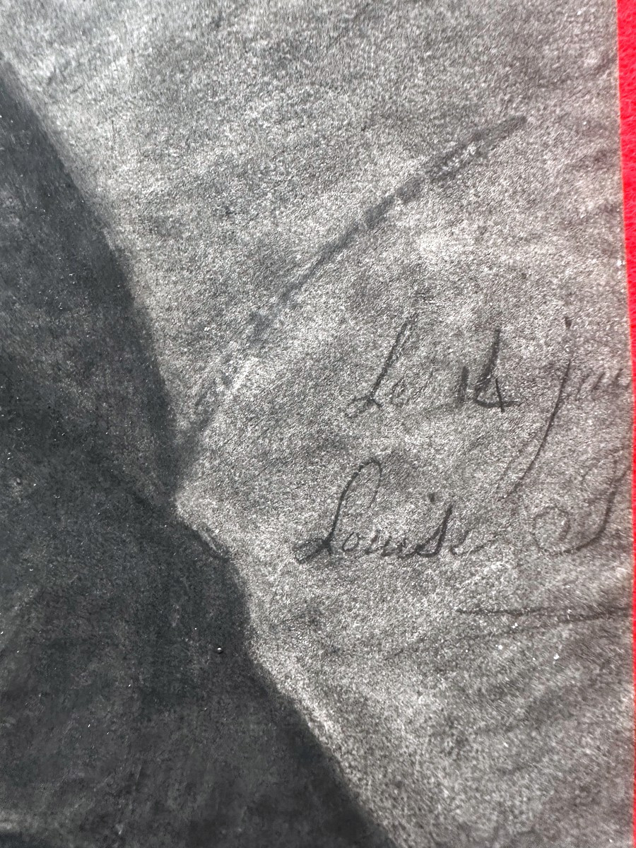 Louise Basbayon Du Maine, Portrait Of Monsieur Basbayon Du Maine, 1845-photo-3