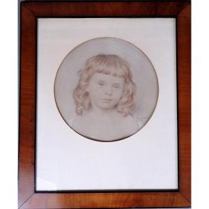 "Lucien Hector MONOD, Portrait d'enfant"