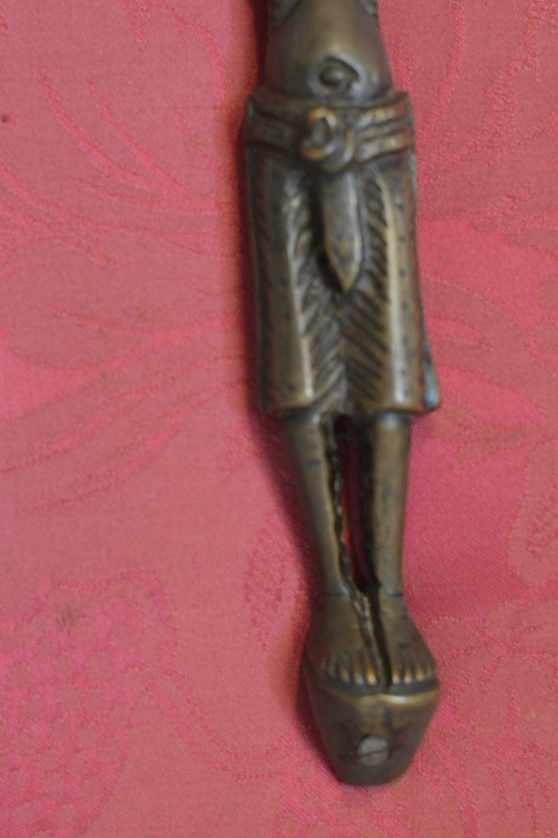 Christ En Bronze XIIIème Siècle-photo-4