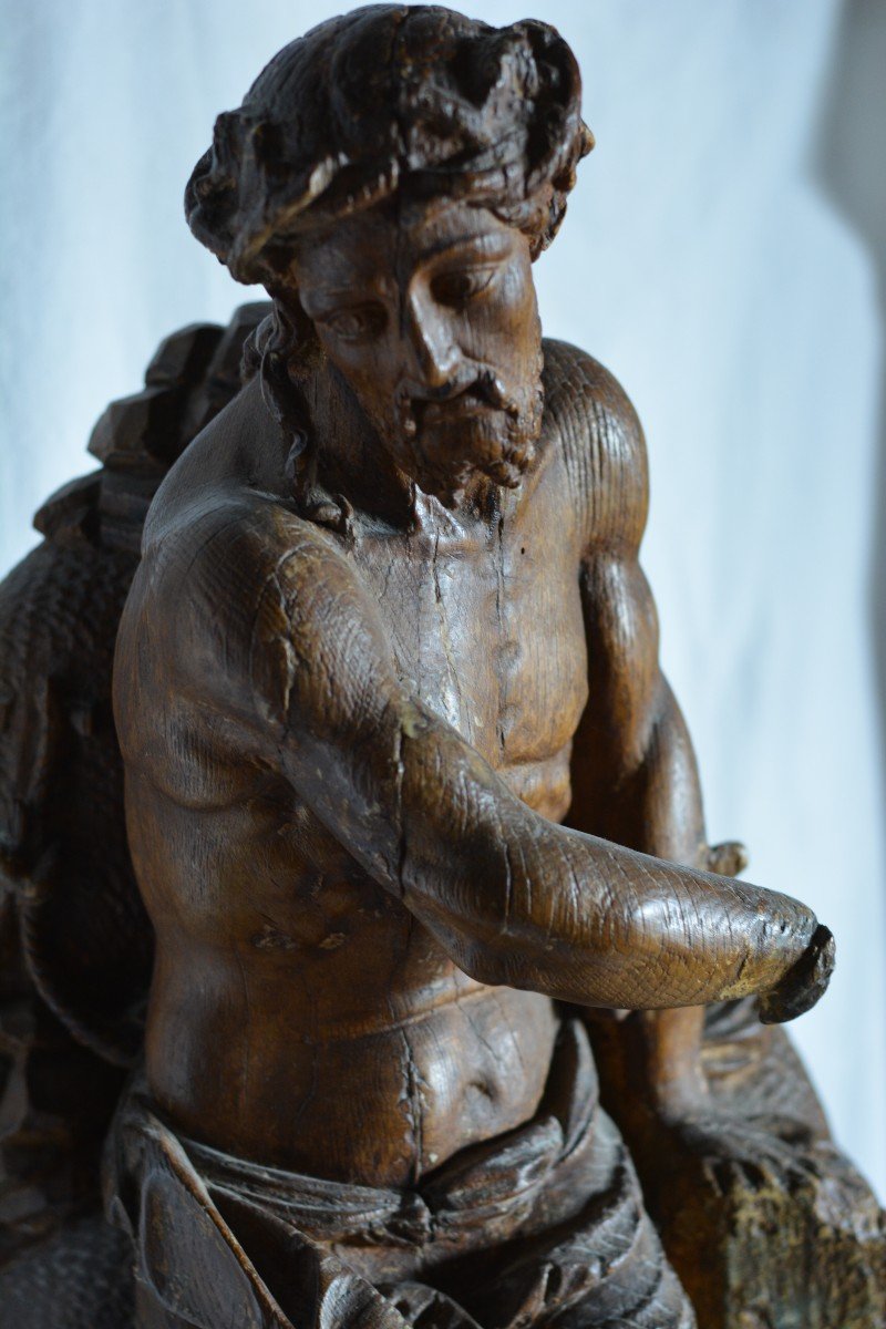 Christ Piteux 16ème Siècle Aux  Anamorphoses-photo-1