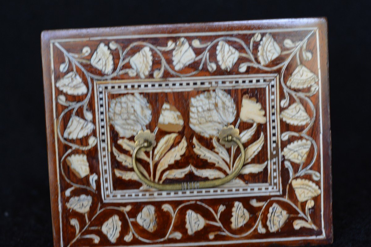 Small Indo-portuguese Cabinet 17th Century-photo-8