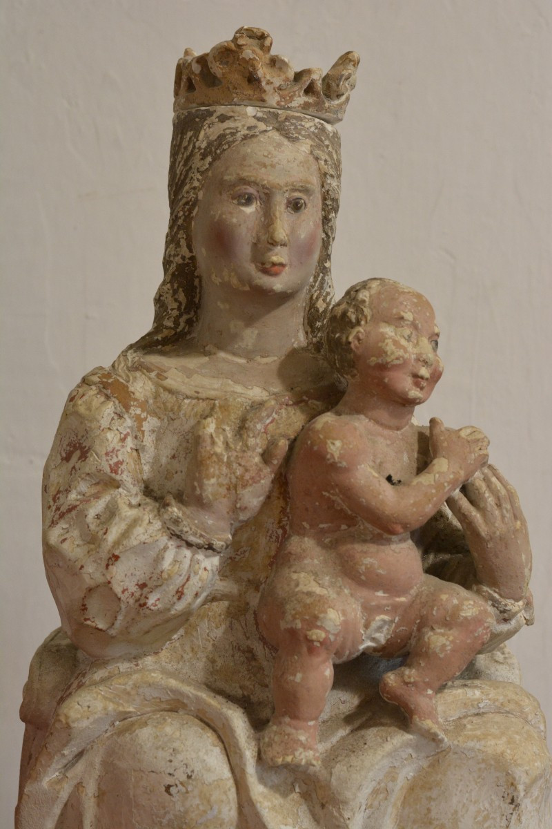 Vierge à l'enfant 16ème siècle -photo-2