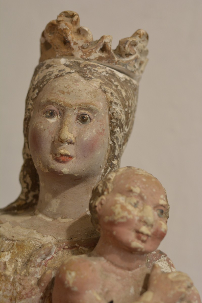 Vierge à l'enfant 16ème siècle -photo-5