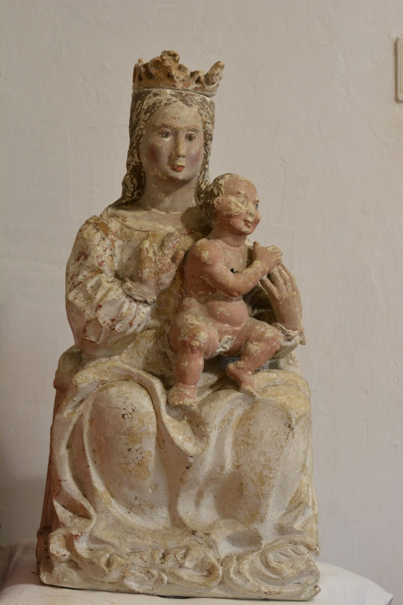 Vierge à l'enfant 16ème siècle 