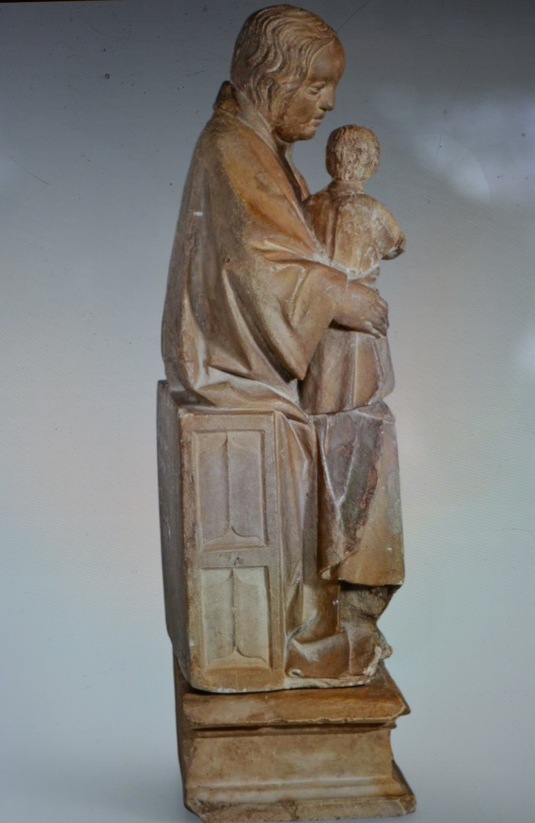 Vierge à l'enfant 16ème siècle -photo-4