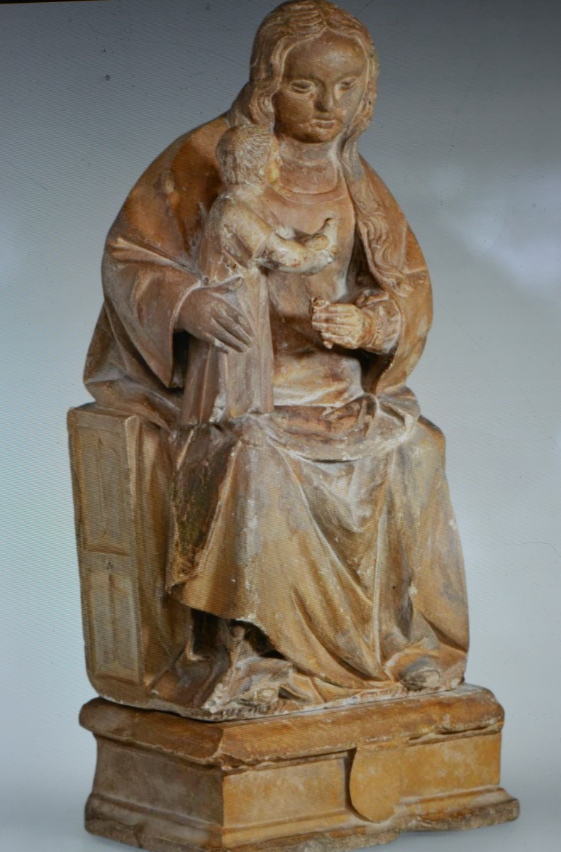 Vierge à l'enfant 16ème siècle -photo-1