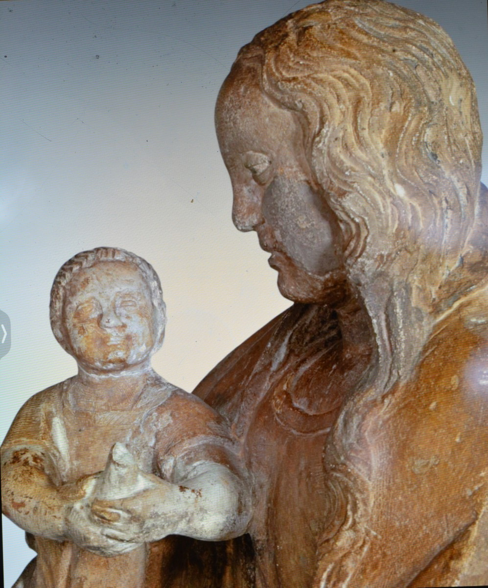 Vierge à l'enfant 16ème siècle -photo-2