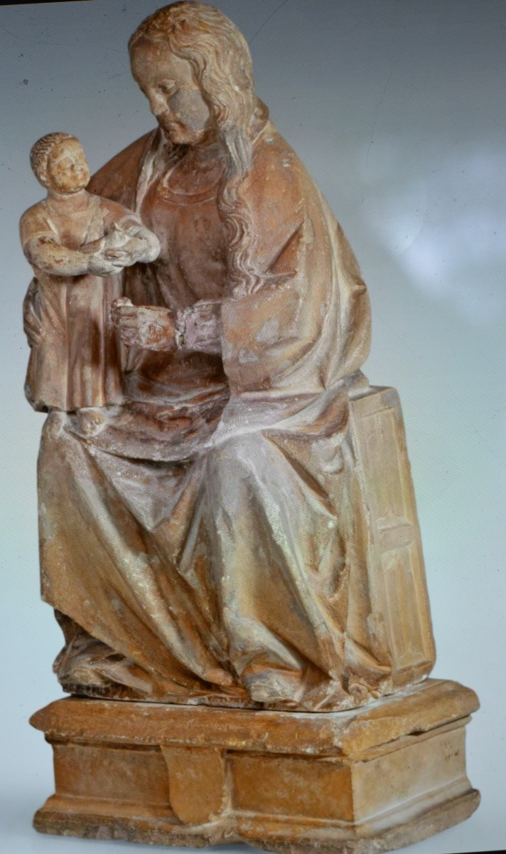 Vierge à l'enfant 16ème siècle 