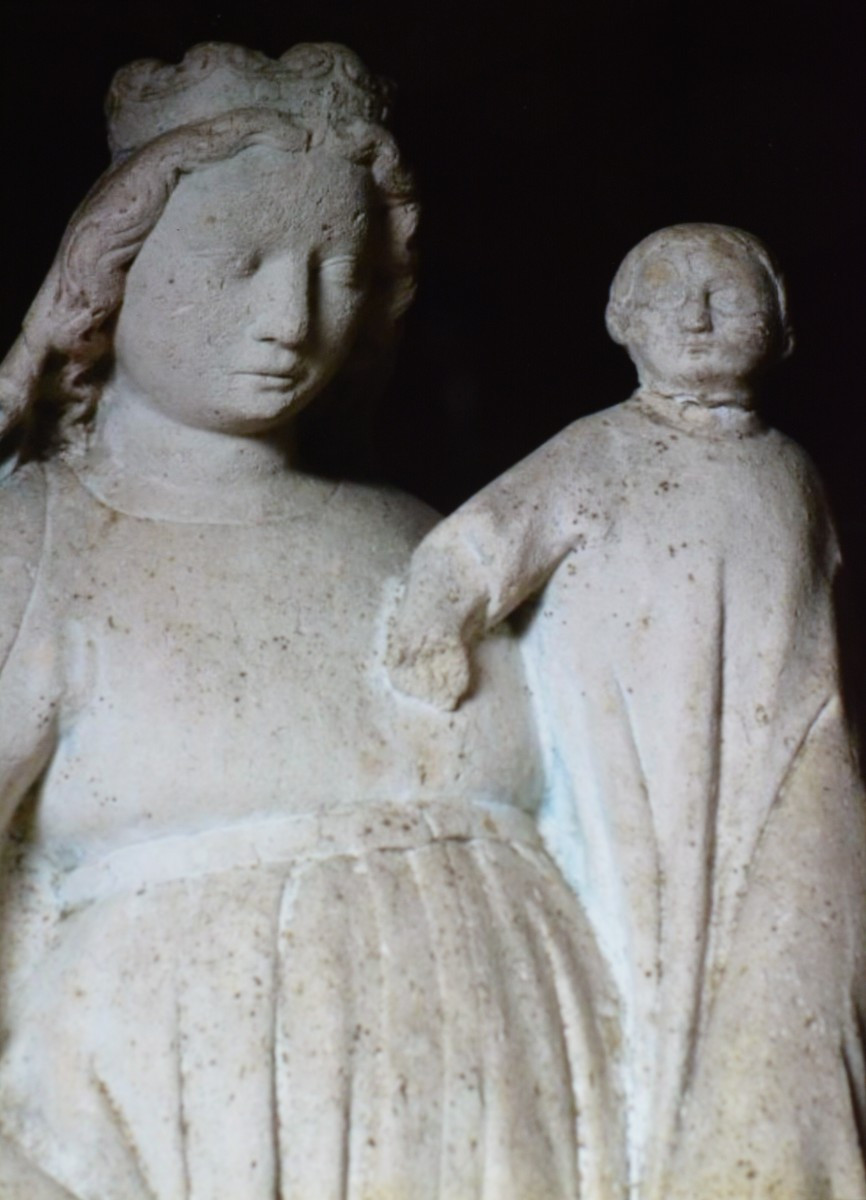 Virgin And Child, 14th Century-photo-1