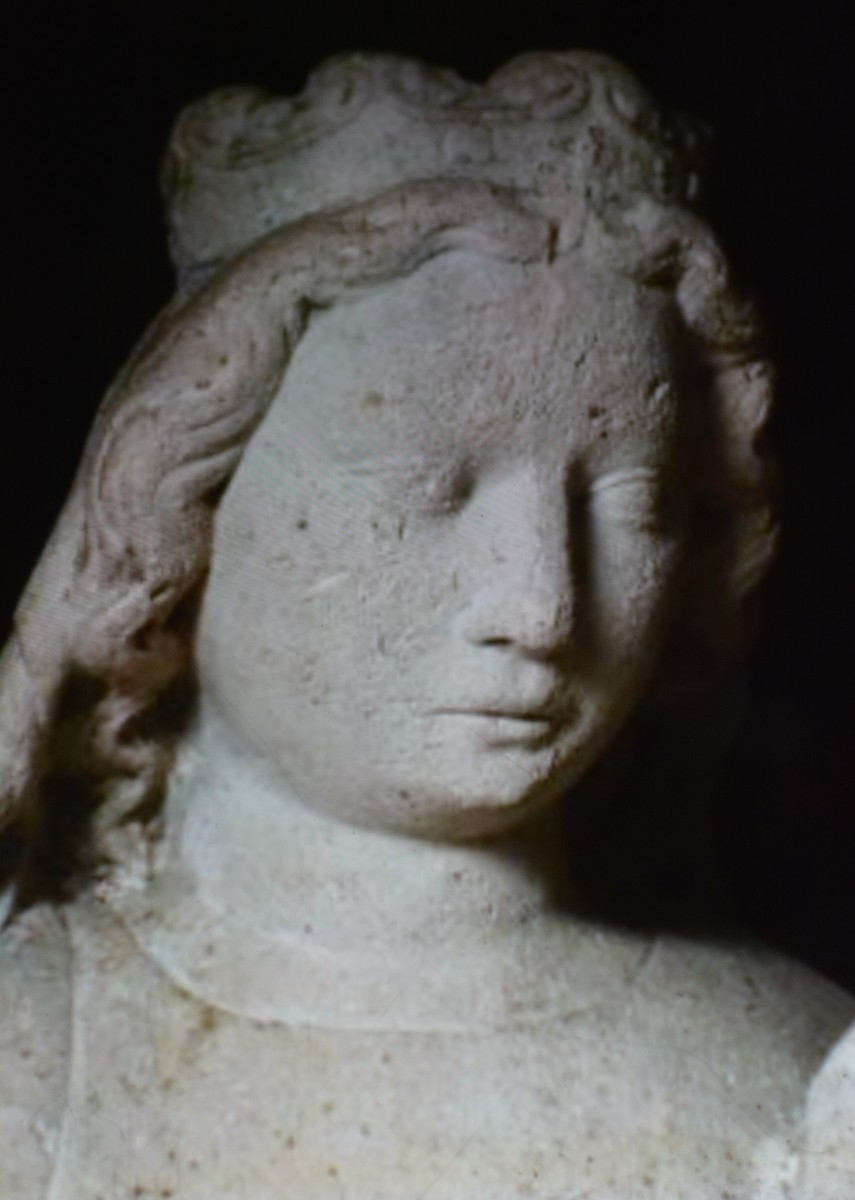 Virgin And Child, 14th Century-photo-5