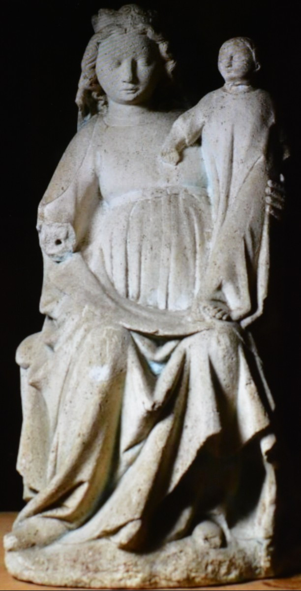 Virgin And Child, 14th Century