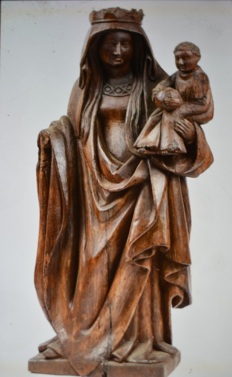 Madonna And Child 15th Century-photo-2