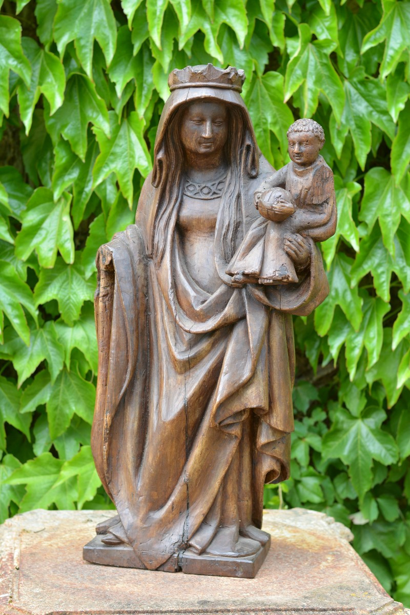 Madonna And Child 15th Century-photo-1