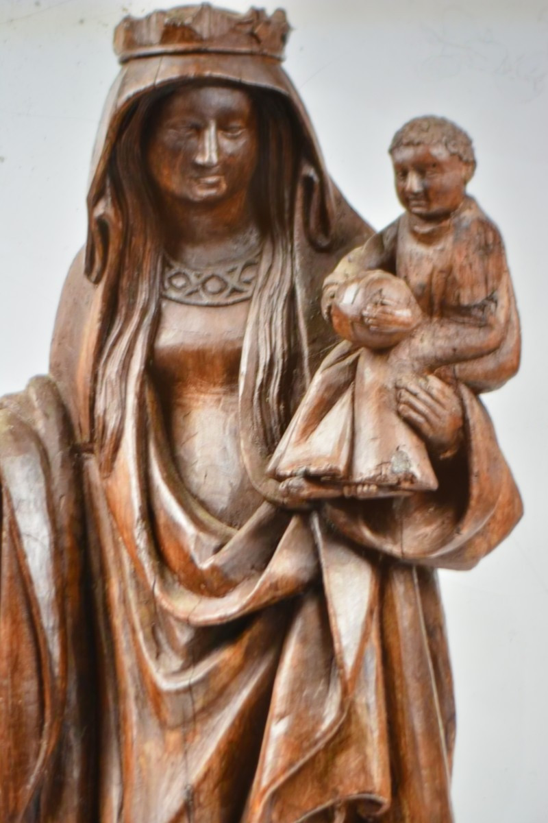 Madonna And Child 15th Century-photo-3