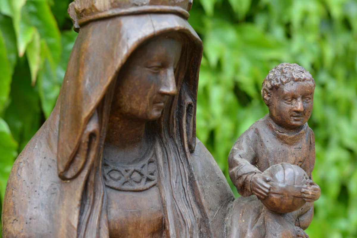 Madonna And Child 15th Century