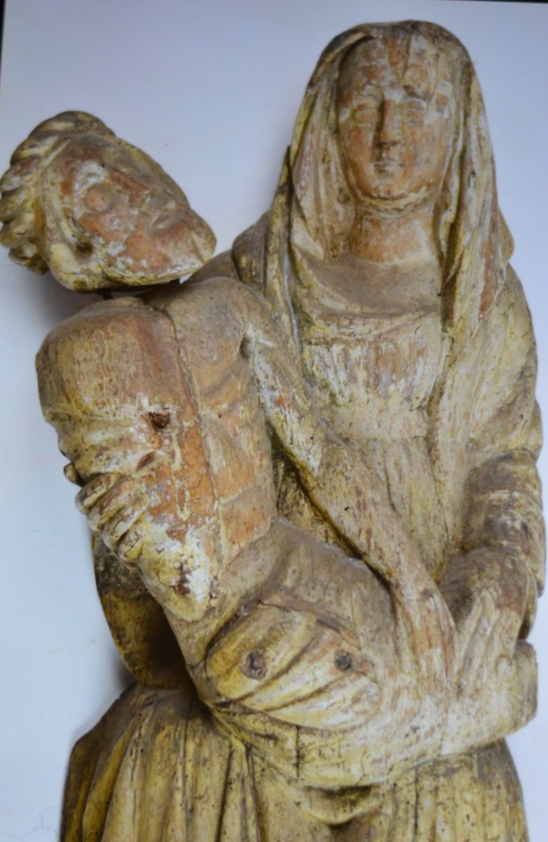 Virgin Of Pity 15th Century-photo-3
