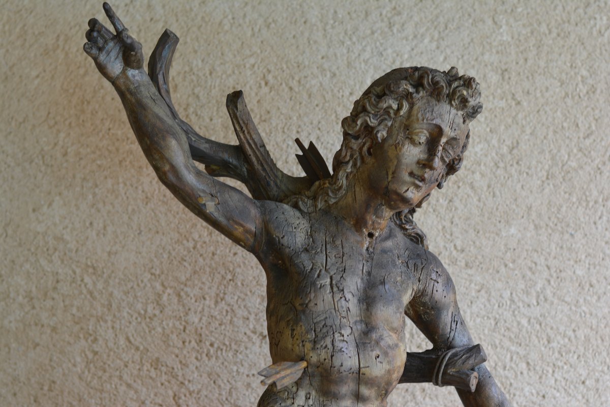 Saint Sébastien 17ème siècle-photo-2