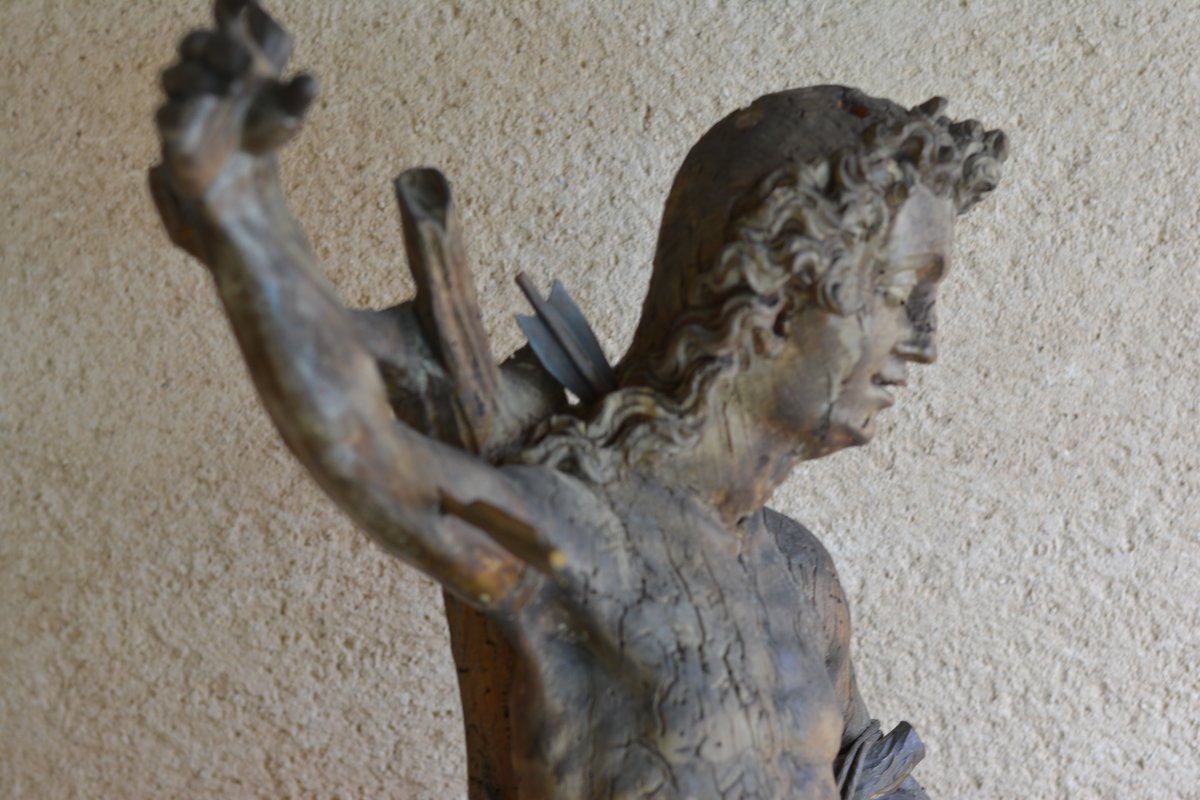 Saint Sébastien 17ème siècle-photo-1