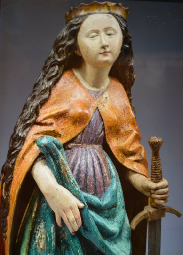 Saint Catherine Of Alexandria 16th Century-photo-1