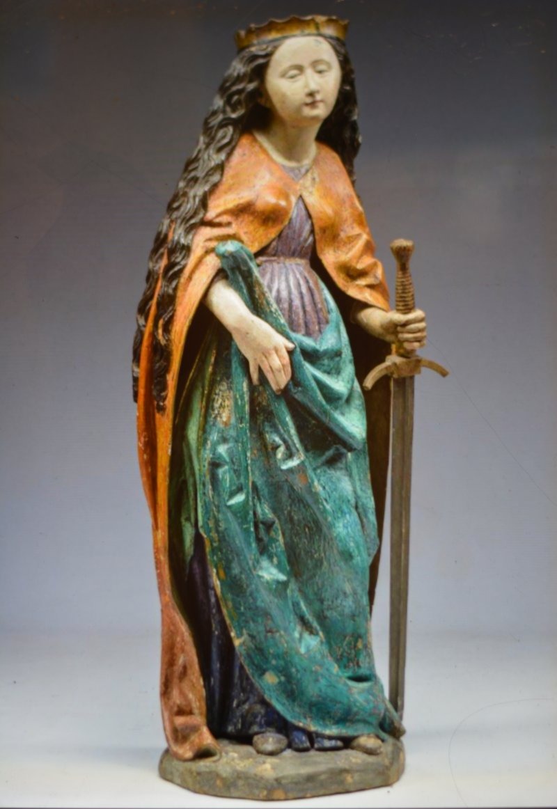 Saint Catherine Of Alexandria 16th Century