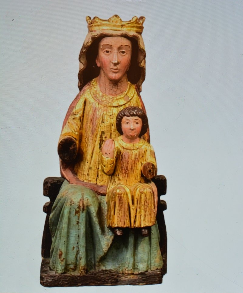 Virgin And Child, 14th Century-photo-1