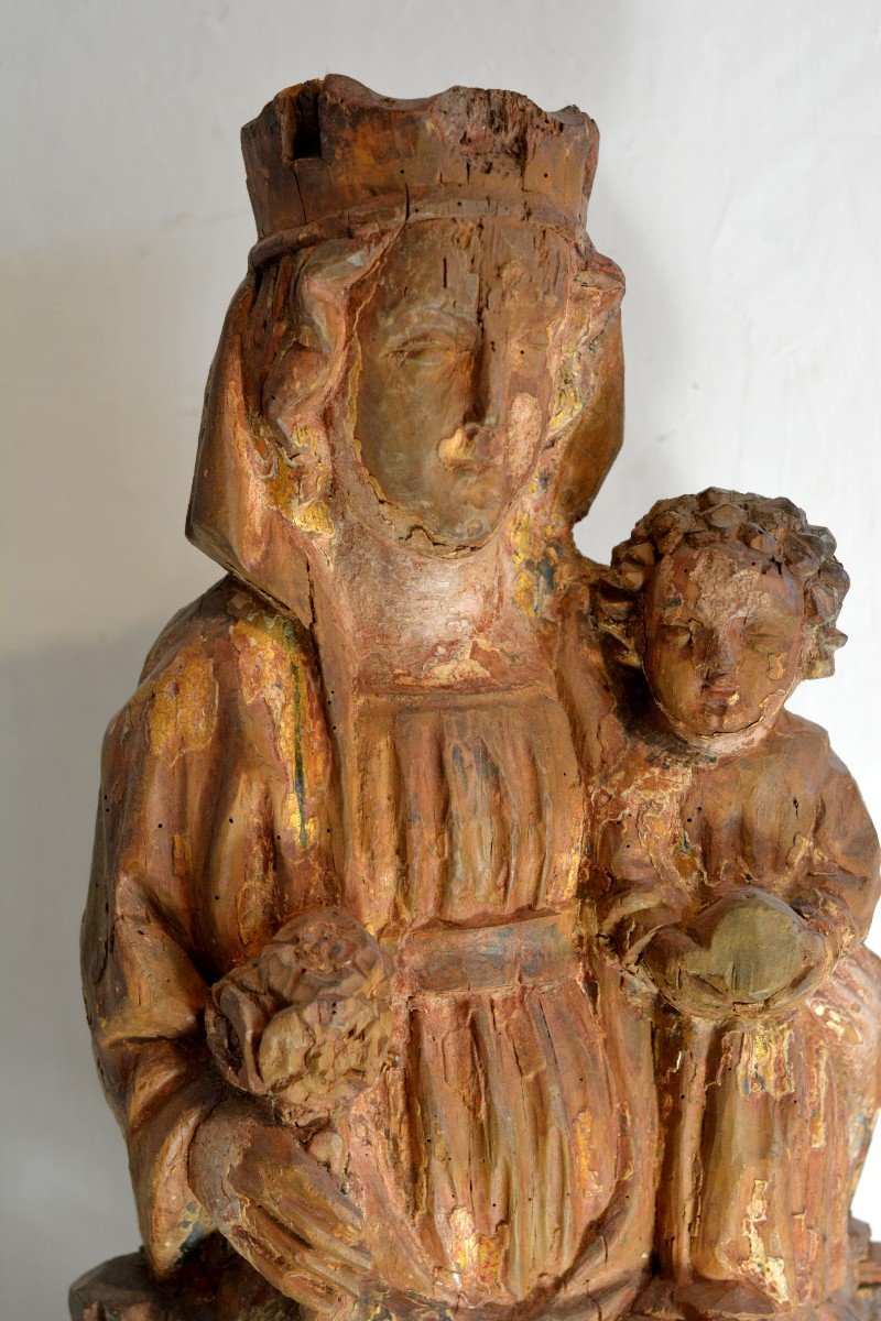 Vierge à l'Enfant  XIVème Siècle-photo-2