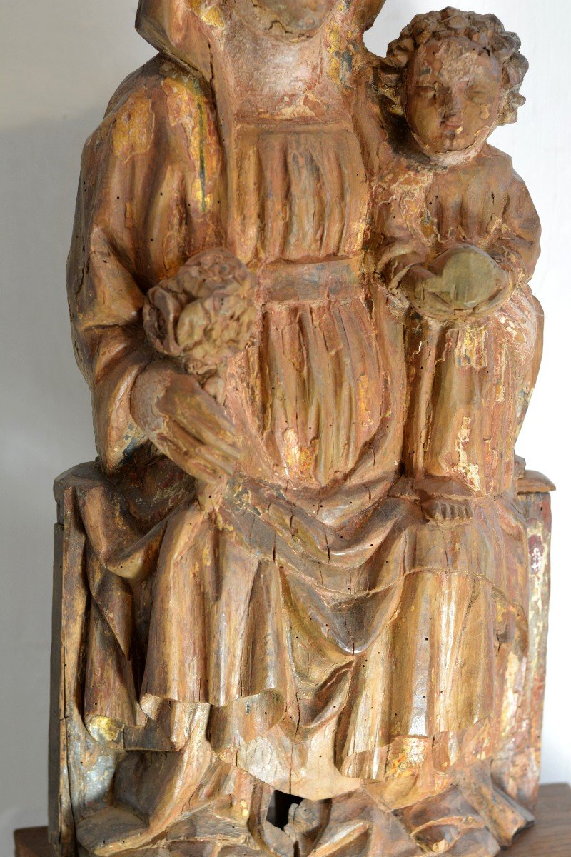 Vierge à l'Enfant  XIVème Siècle-photo-2