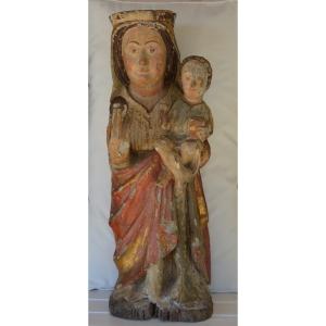 Virgin And Child 14th Century