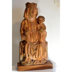 Virgin And Child XIVth Century