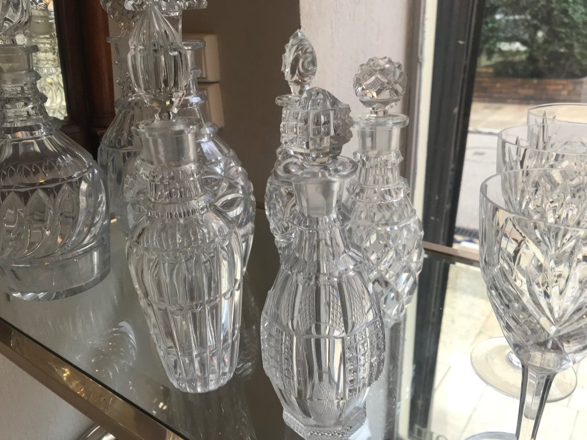 Crystalworks Of Creusot Crystalworks Of The Queen, Set Of 4 Bottles-photo-8