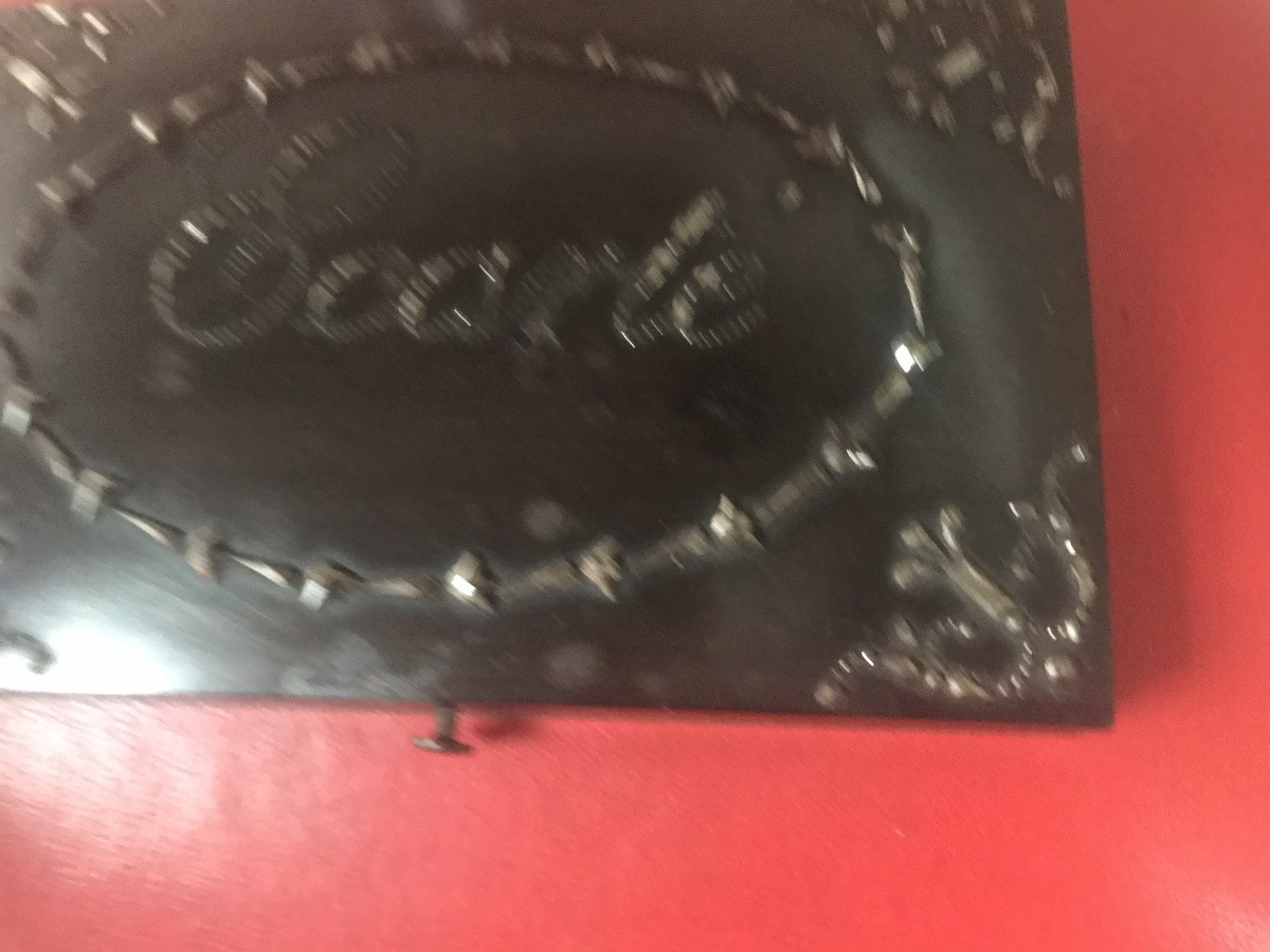 Napoleon III Period Ebony And Marcasite Box For Ecart Playing Cards-photo-4