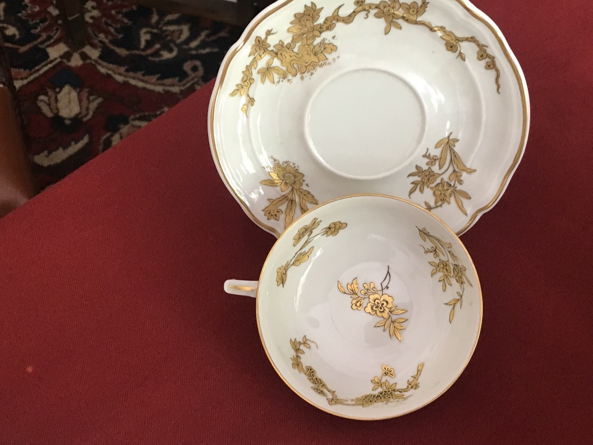 Bernardeau 14-piece Queen Elisabeth Porcelain Tea Set-photo-7