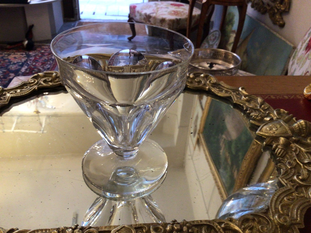 Baccarat 12 verre à eau du service Harcourt Talleyrand  tous estampillés 