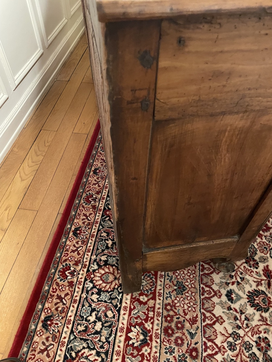 Enfilade en noyer fin XVIII eme-photo-2