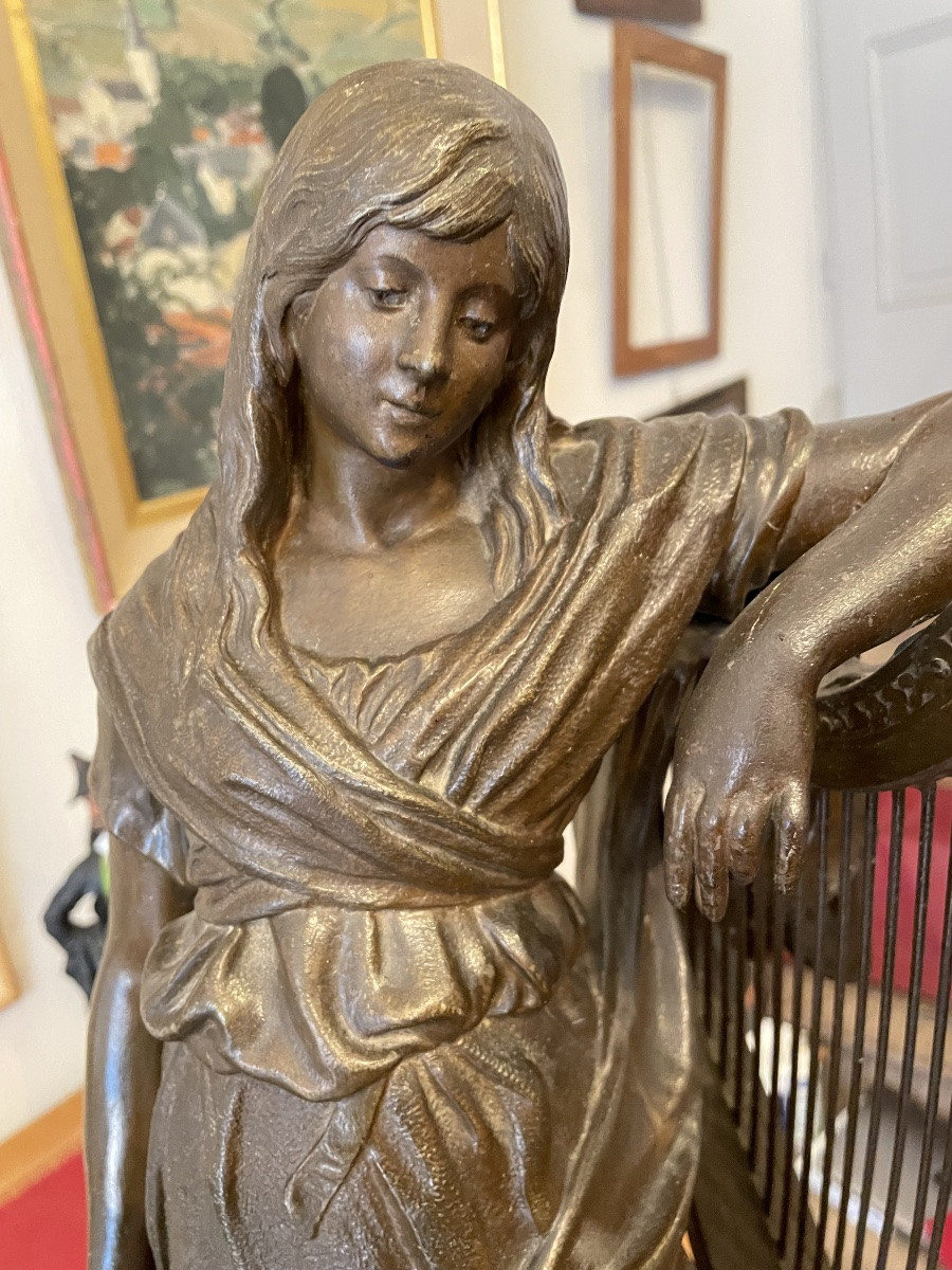 Louis Auguste Moreau 1855-1919 Large In Regula-photo-3