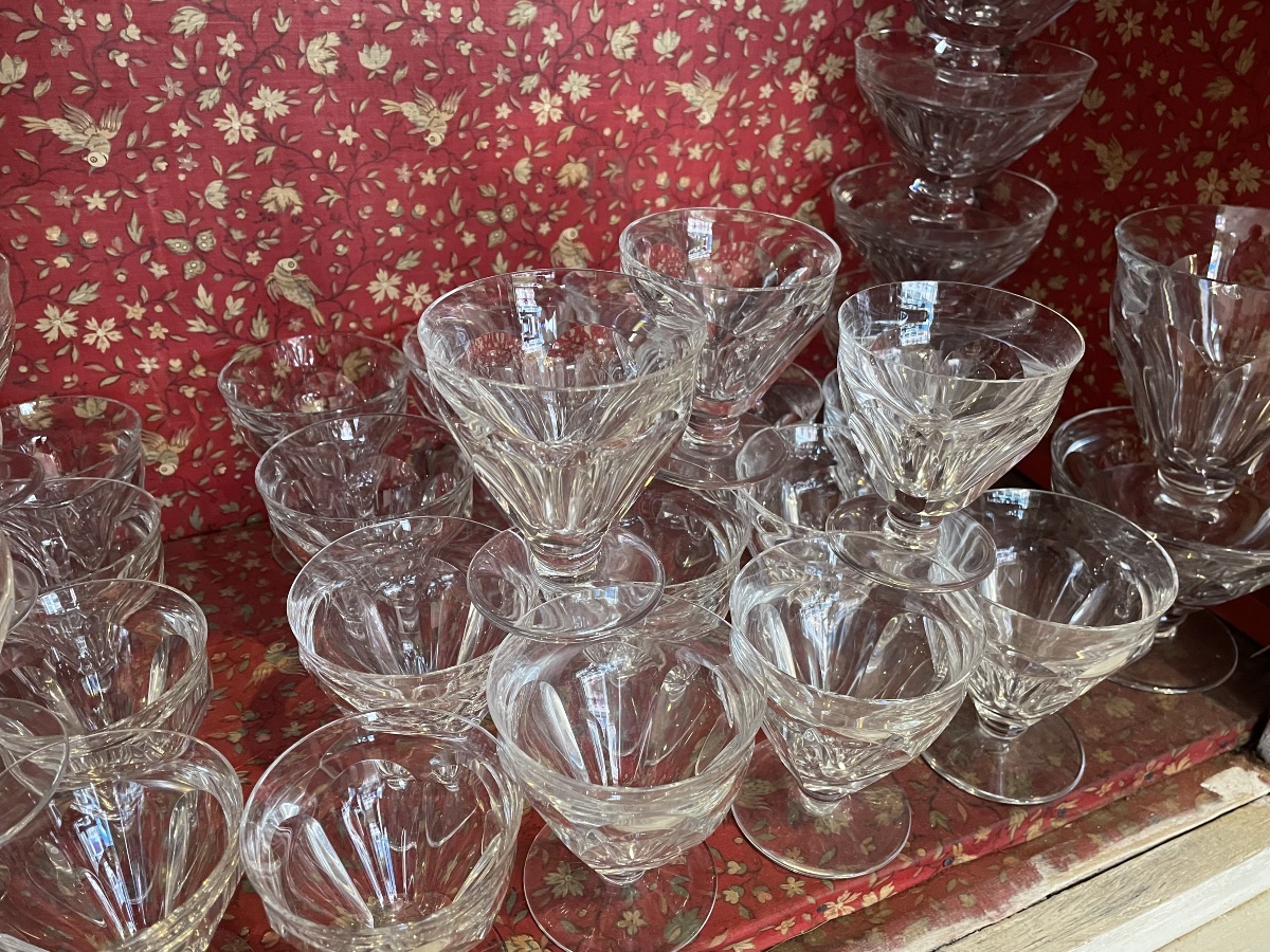 Baccarat service de verre Talleyrand de 100 pieces-photo-3