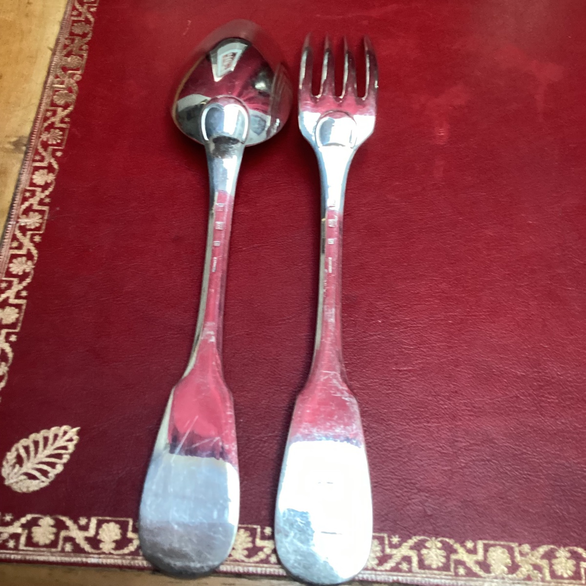   Christofle 12-piece Flatware Set, In Very Good Silver-plated Condition Despite Some Very Minor Scratches From Use.-photo-4