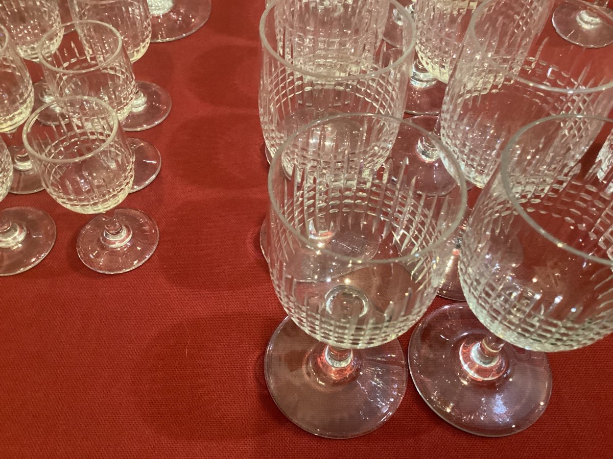 Baccarat Service Nancy 45 verres-photo-2