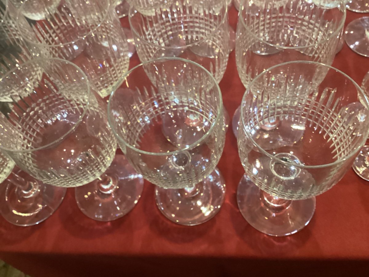 Baccarat Service Nancy 45 verres-photo-3