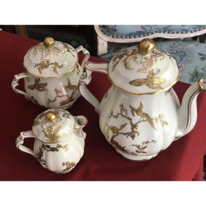 Bernardeau 14-piece Queen Elisabeth Porcelain Tea Set