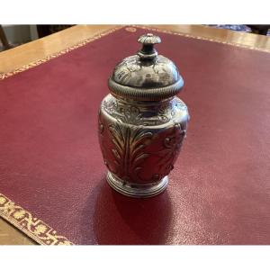 Christofle Pepper Mill From The Hotel Ritz (same Origin As The Salt Cellars), Unsigned