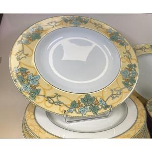 Porcelain Table Service From. Limoges 75 Pieces