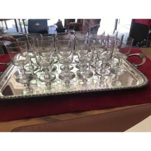 Partie De Service De Verre En Cristal 48 pieces