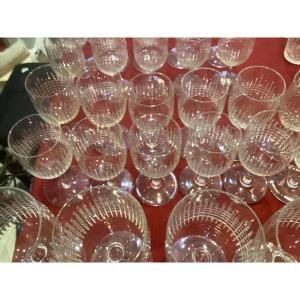 Baccarat Service Nancy 45 verres