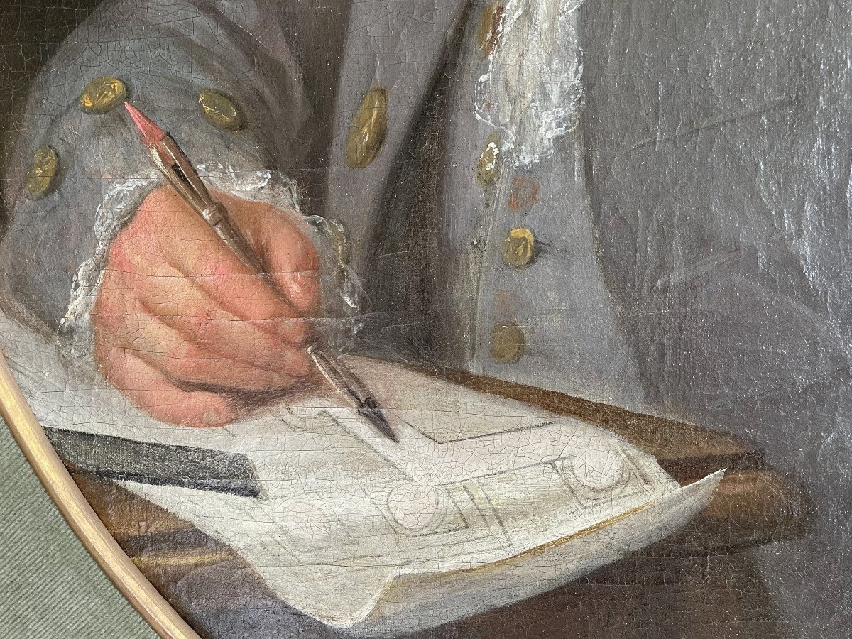 Portrait Of An Architect Under Louis XVI-photo-2
