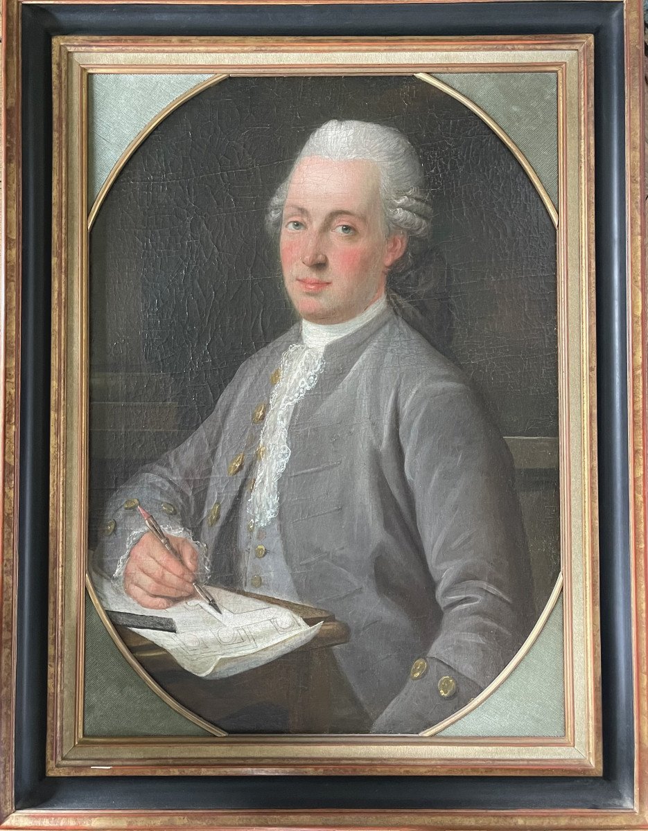 Portrait Of An Architect Under Louis XVI