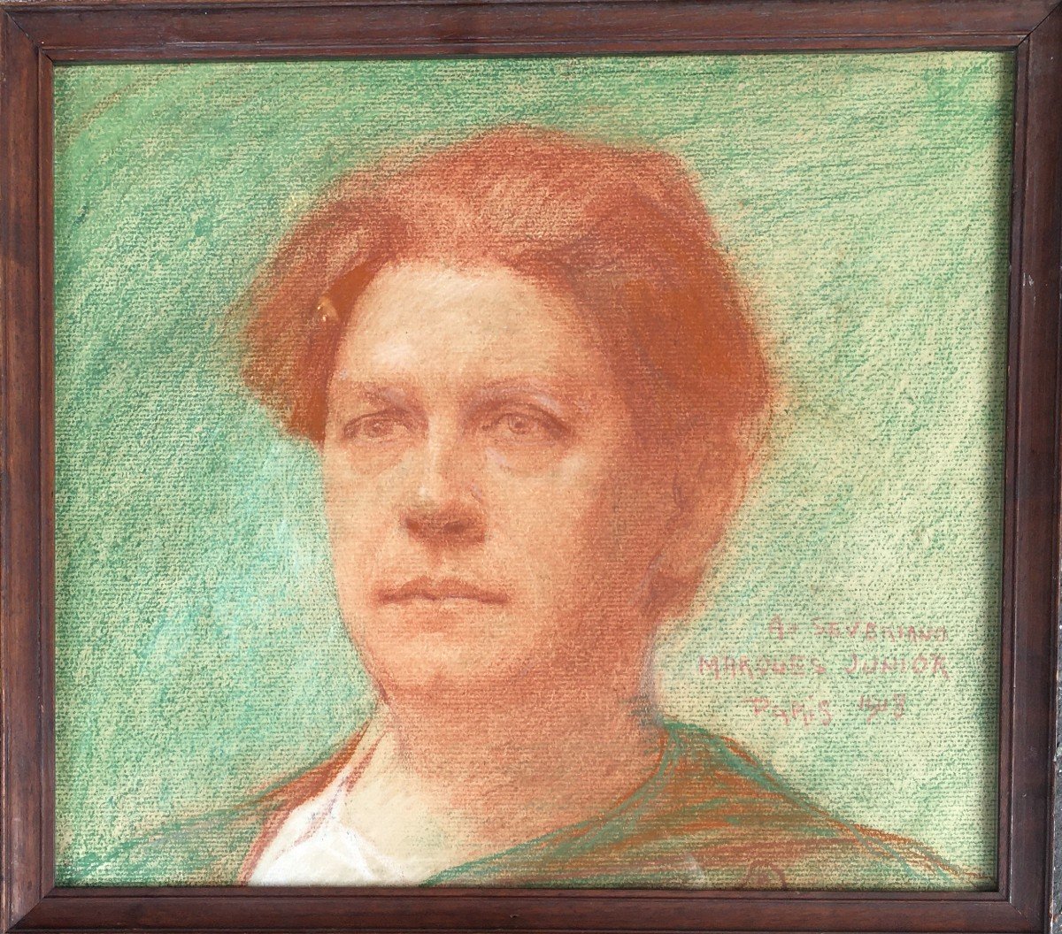 Augusto José Marques Junior - Portrait Of Severiano 1918-photo-2