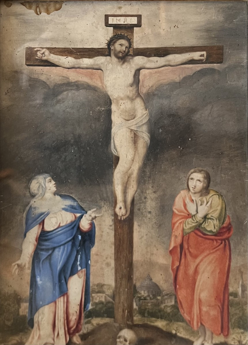 Crucifixion - 17th Century French School