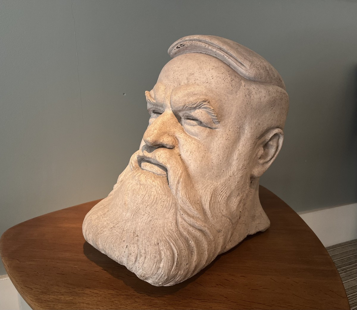 Walter Spaeny (1892 - 1952) - Sculpture - Tête de Tristan Bernad (1866 - 1947) 